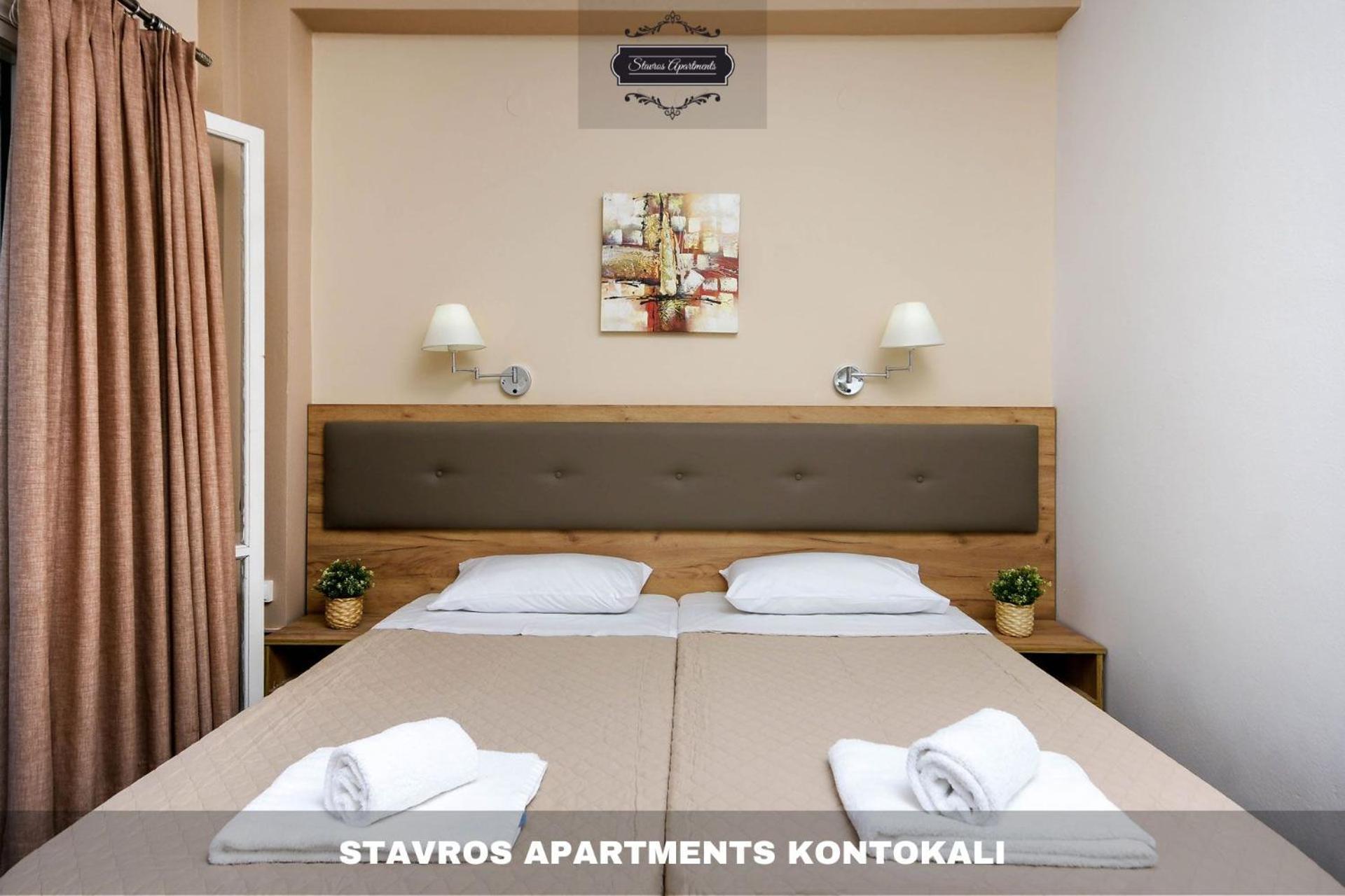 Stavros Apartments Kontokali Next To Gouvia Marina Eksteriør billede