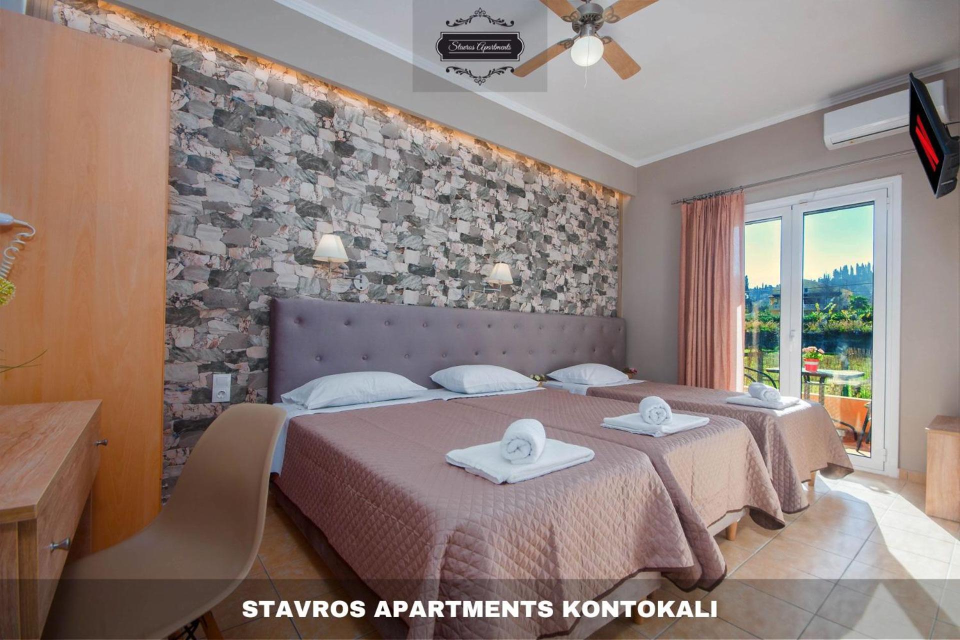 Stavros Apartments Kontokali Next To Gouvia Marina Eksteriør billede
