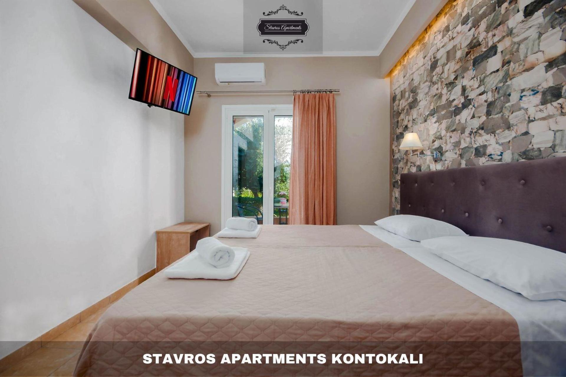 Stavros Apartments Kontokali Next To Gouvia Marina Eksteriør billede